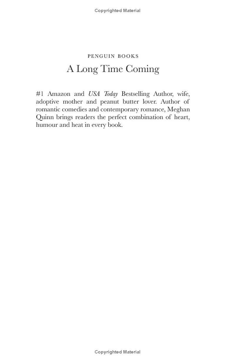 A Long Time Coming (USA Today Bestselling Author)