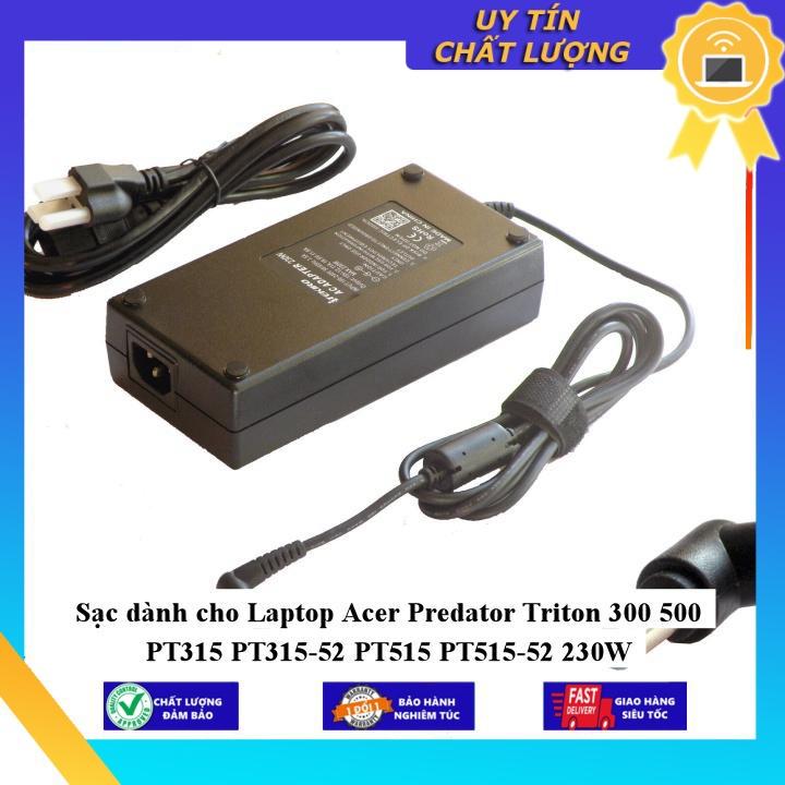 Sạc dùng cho Laptop Acer Predator Triton 300 500 PT315 PT315-52 PT515 PT515-52 230W - Hàng Nhập Khẩu New Seal