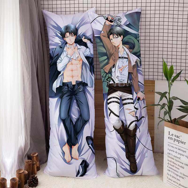 Tấn Công Titan Đệm Dakimakura Áo Gối Ôm Gối Cơ Thể Gợi Cảm Anime Nhật Bản Trò Chơi Bạn Trai Gối Otaku Gối