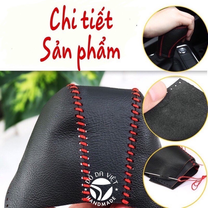 Bọc cần số, phanh tay Hyundai I10, ELANTRA, TUCSON, KONA số tự động