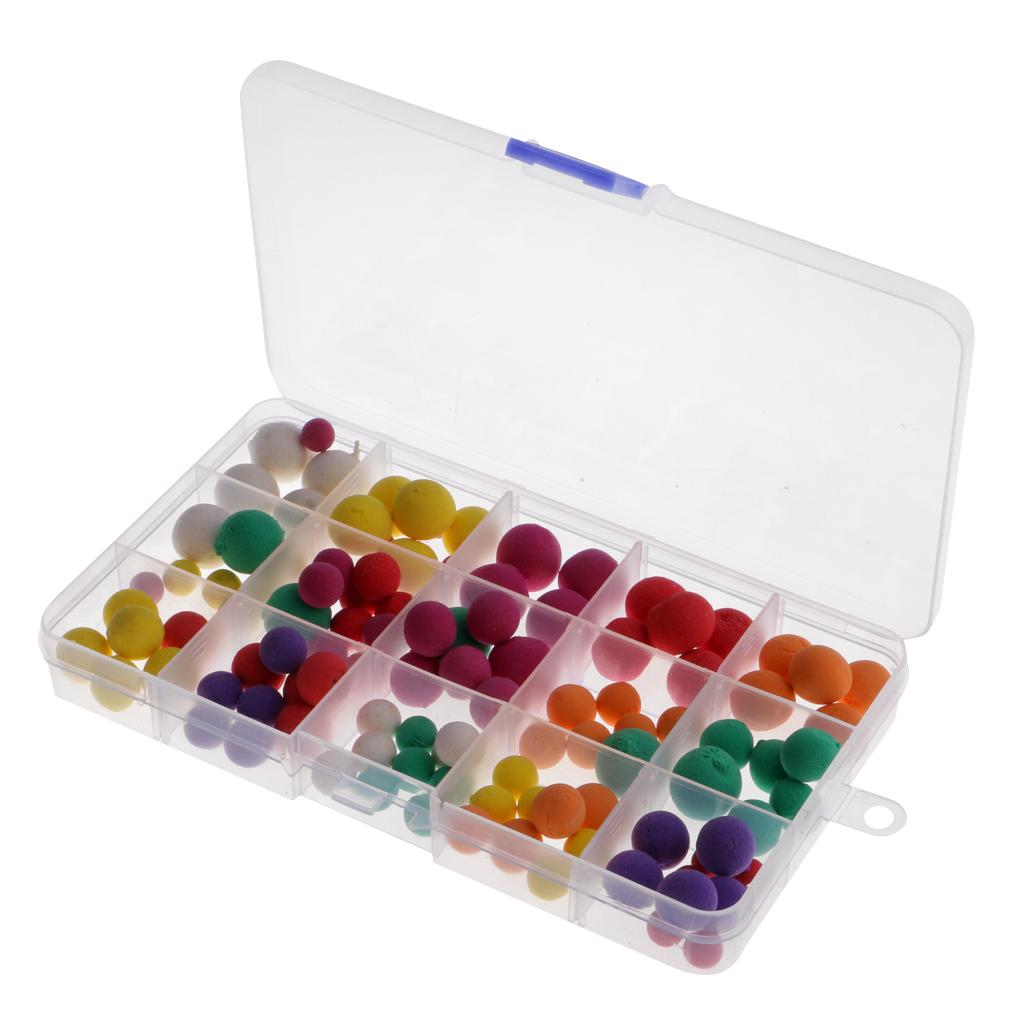 1 Box Floating Fishing Beads Flavour Lure Pop Up Boilies Carp Bait