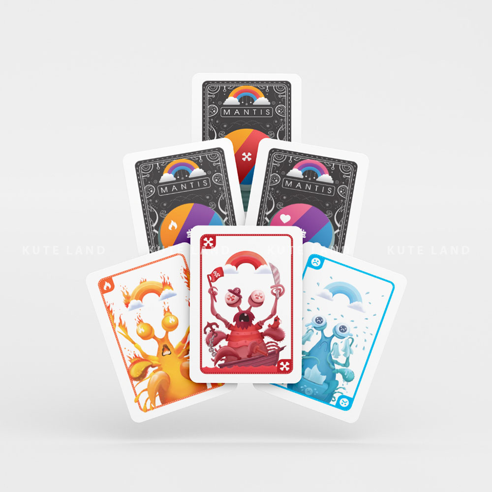 Board Game Mantis trò chơi 66 lá bài thu thập và tranh giành thẻ bài màu sắc gay cấn và hấp dẫn