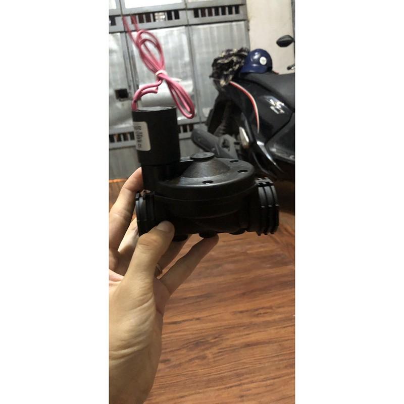 Van điện từ phi 21mm/27mm - Sử dụng điện áp 220V hoặc 24V - Van từ nhựa van ngoài trời