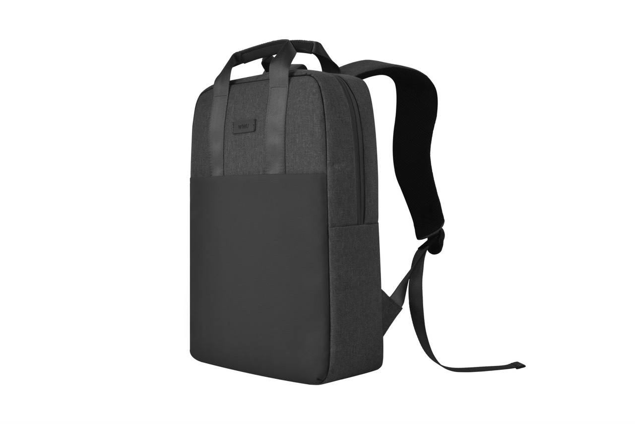 Balo chống thấm nước Wiwu Minimalist Backpack 15.6 inch làm bằng vât liệu chịu nước Polyester, có ngăn để máy tính riêng - Hàng chính hãng