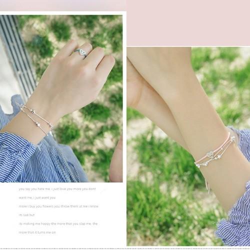 Lắc tay nữ ngôi sao 2 tầng BHLT54