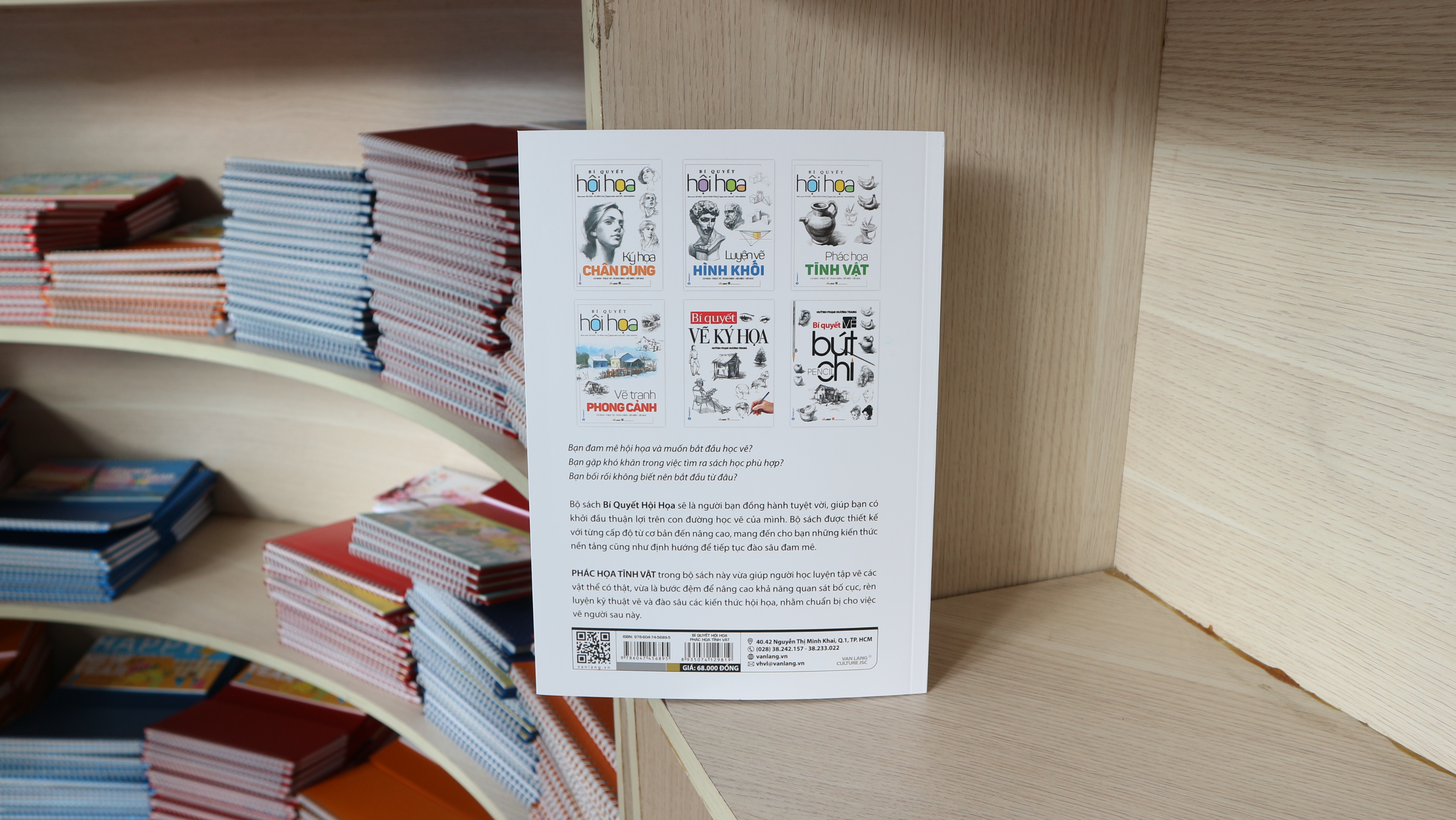 Bí Quyết Hội Hoa - Phác Họa Tĩnh Vật - Vanlangbooks
