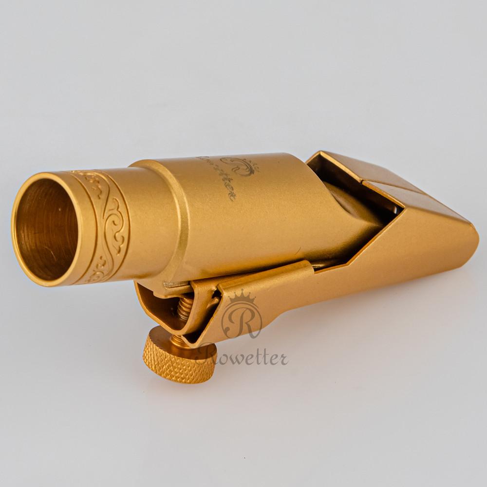 Chất Lượng Cao Chuyên Nghiệp Tenor Soprano Alto Saxophone Kim Loại Cơ Quan Ngôn Luận Mạ Vàng Sax Miệng Miếng Phụ Kiện Kích Thước 5 6 7 8 9