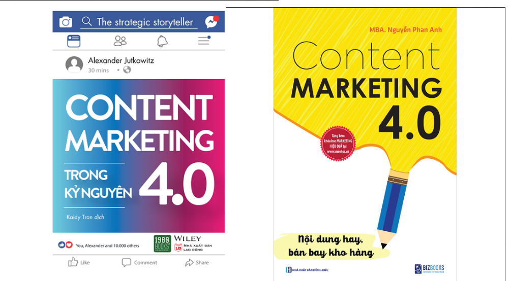 Combo Content Marketing 4/0 Nội Dung Hay Bán Bay Kho Hàng+Content Marketing Trong Kỷ Nguyên 4.0