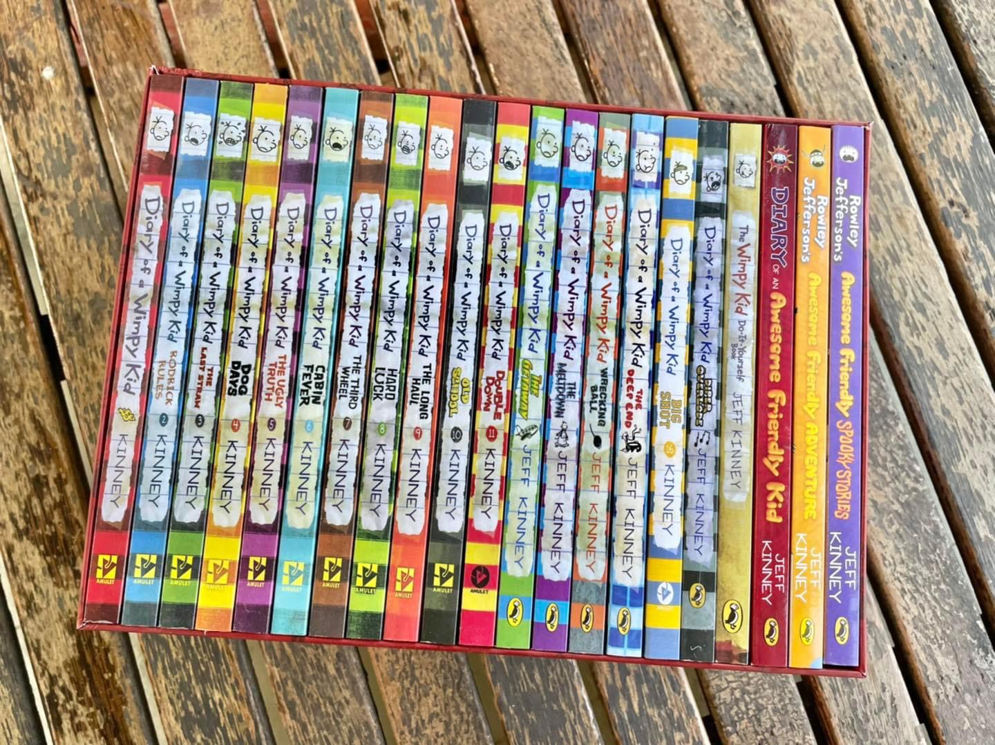 Diary of a wimpy kid nhập 21c box set