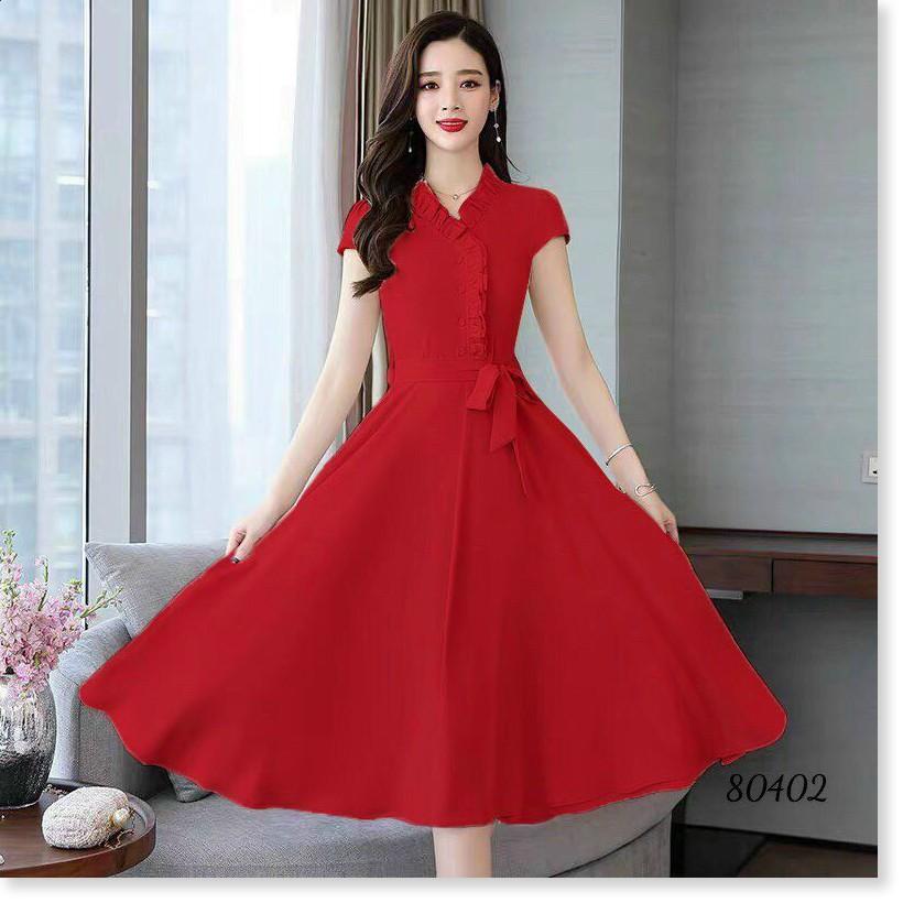 ĐẦM COTTON LẠNH THIẾT KẾ HỌA TIẾT THỜI TRANG MÙA HÈ,CHẤT LIỆU VÃI CO GIẢN VÀ THOÁNG MÁT LANA FASHION