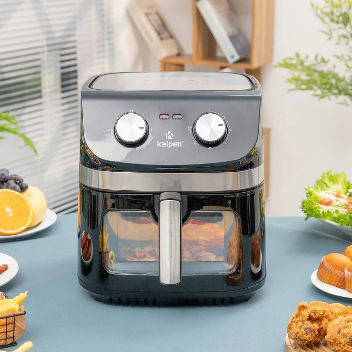 Nồi chiên không dầu Kalpen F2 dung tích 12L, công suất 2000W chuẩn Đức - Hàng chính hãng