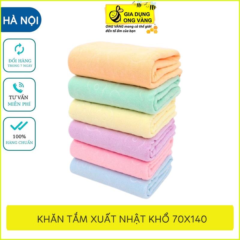 Khăn Tắm Xuất Nhật Khổ 70x1.4M Siêu Mềm, Siêu Mịn, Giá Bán Tận Kho Sản Xuất