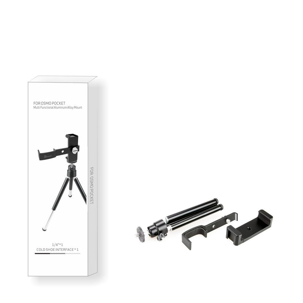 Tripod Mount Bracket Phone Holder Clip For Pocket Gimbal Cameras