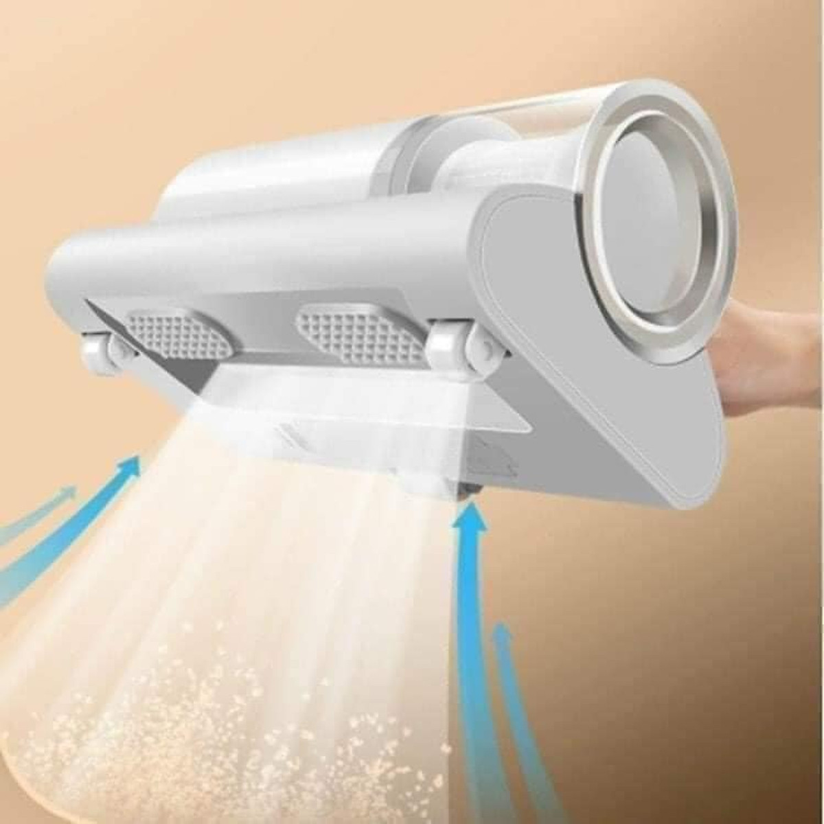 Máy hút bụi cầm tay mini giường nệm, chăn ga, ghế sofa