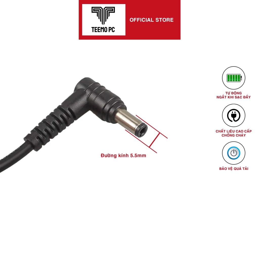Sạc Tương Thích Cho Laptop Toshiba Satellite C800 C805 C805D Adapter 19V-3.42A - Hàng Nhập Khẩu New Seal TEEMO PC TEAC1399