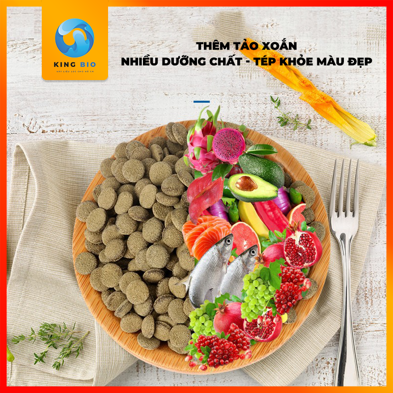 Thức ăn thúc đẩy tăng trưởng và hỗ trợ kích màu cho tép cảnh, tôm cảnh Yee