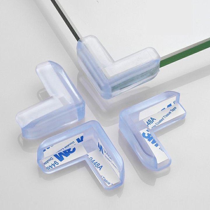 Bịt Góc Bàn Silicone Trong 3 Cạnh Bảo Vệ An Toàn Cho Bé - Loại Vuông