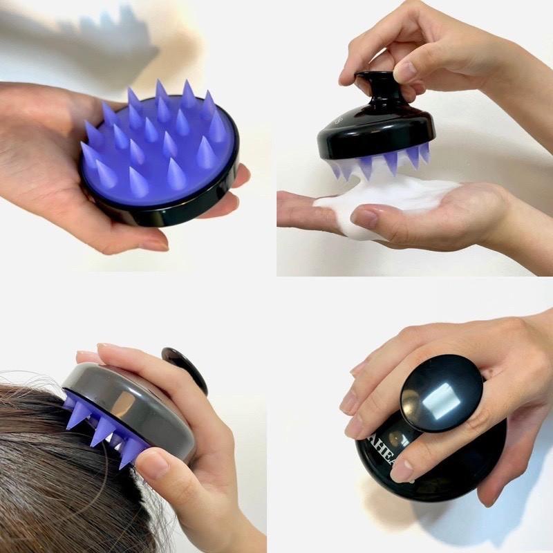 Lược gội đầu Hàn Quốc massage đầu, giảm gàu ngứa chất lượng cao gai silicon dùng rất thích