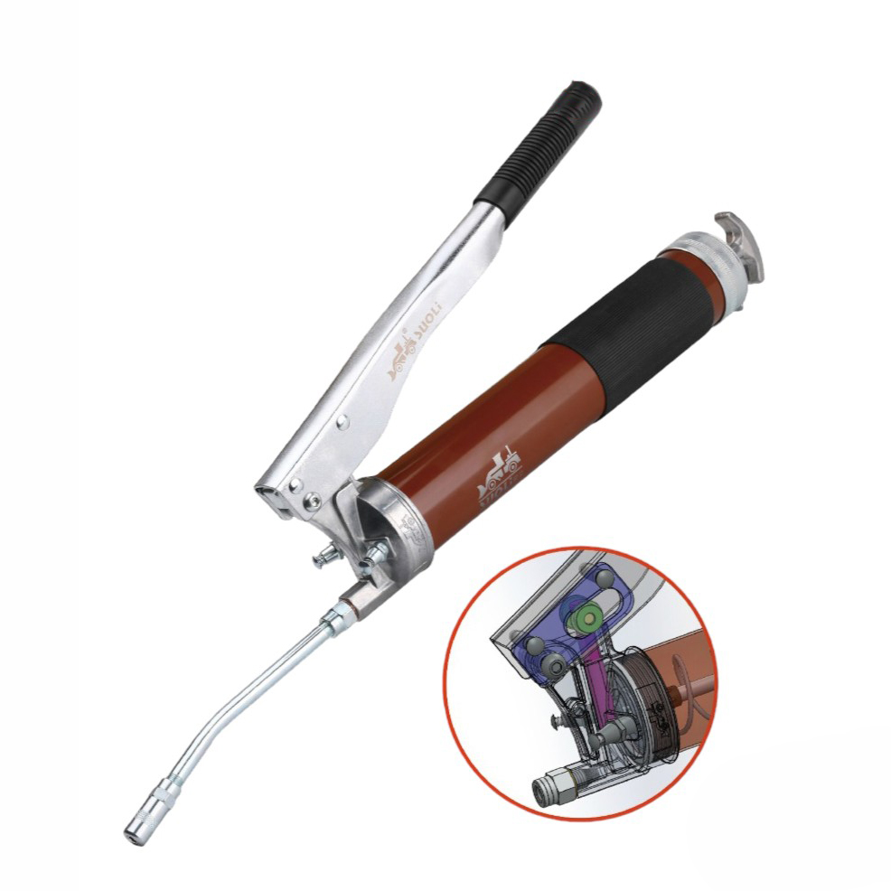 Bơm tay 600cc , dòng sản phẩm chất lượng cao sử dụng mỡ nhôi hoặc mỡ tuýp - mỡ sâu