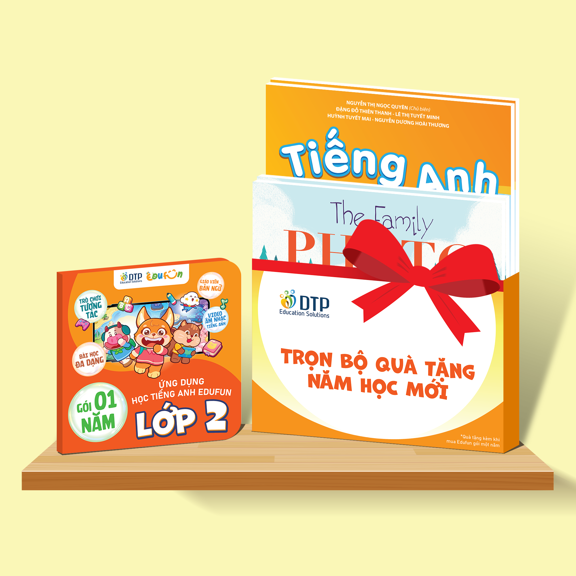 Gói Edufun Premium lớp 2 + [Bộ quà tặng SGK i-Learn smart start + 2 truyện đọc]