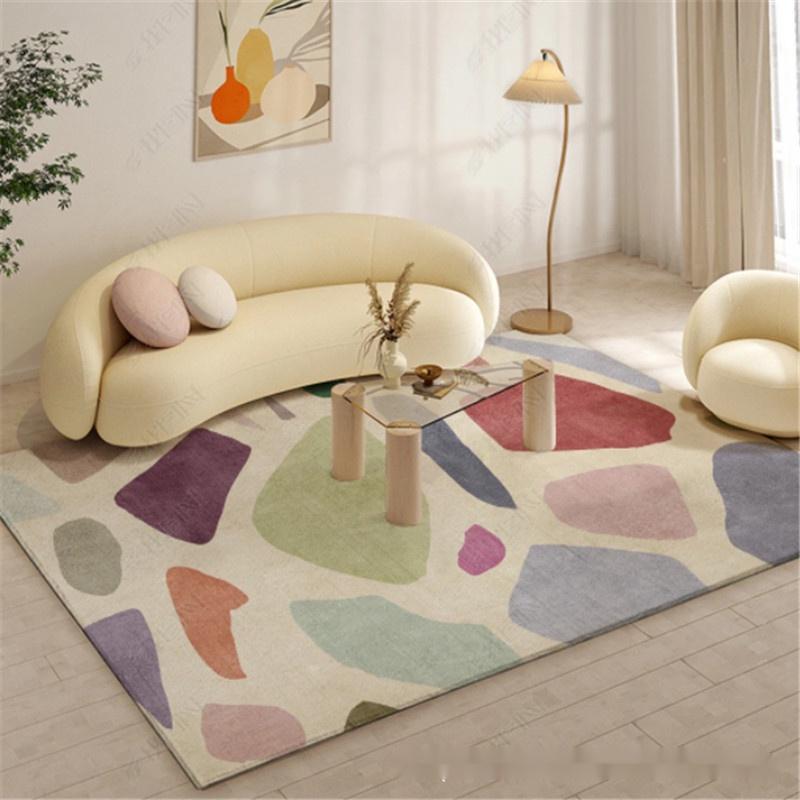 Thảm Lót Sàn Dùng Một Lần Màu Hồng Dễ Thương Trang Trí Phòng Khách/Phòng Ngủ