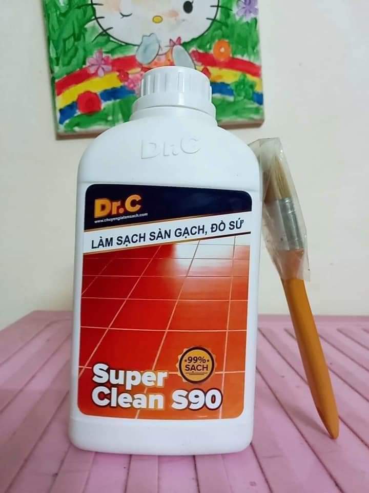 SIÊU TẨY RỬA NỀN GẠCH & ĐỒ SỨ