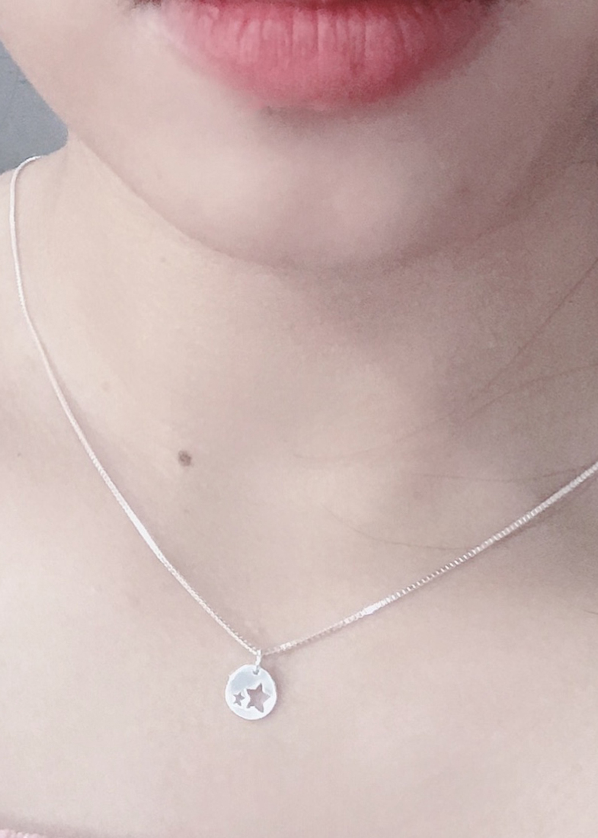 Dây chuyền bạc mặt ngôi sao - Ngọc Quý Gemstones