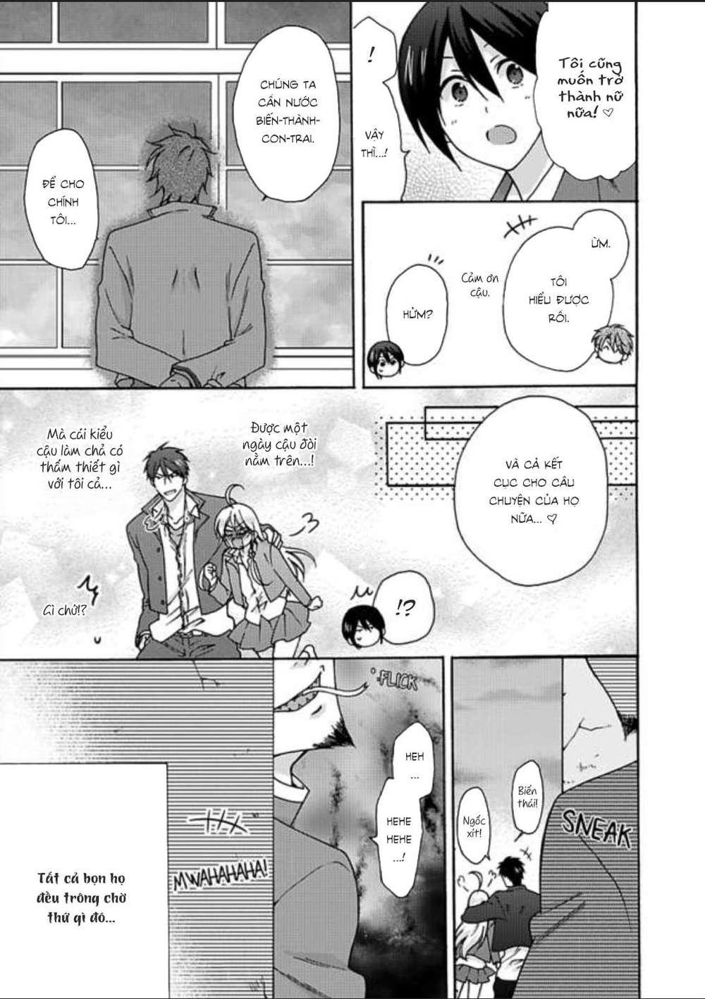 genderbender yankee school ore no hajimete, nerawaretemasu chapter 21 25