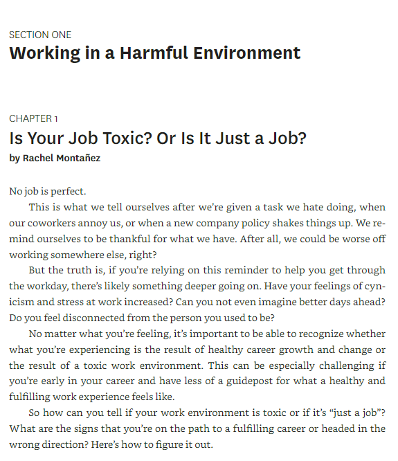 Sách ngoại văn: HBR Guide To Navigating The Toxic Workplace (HBR Guide)