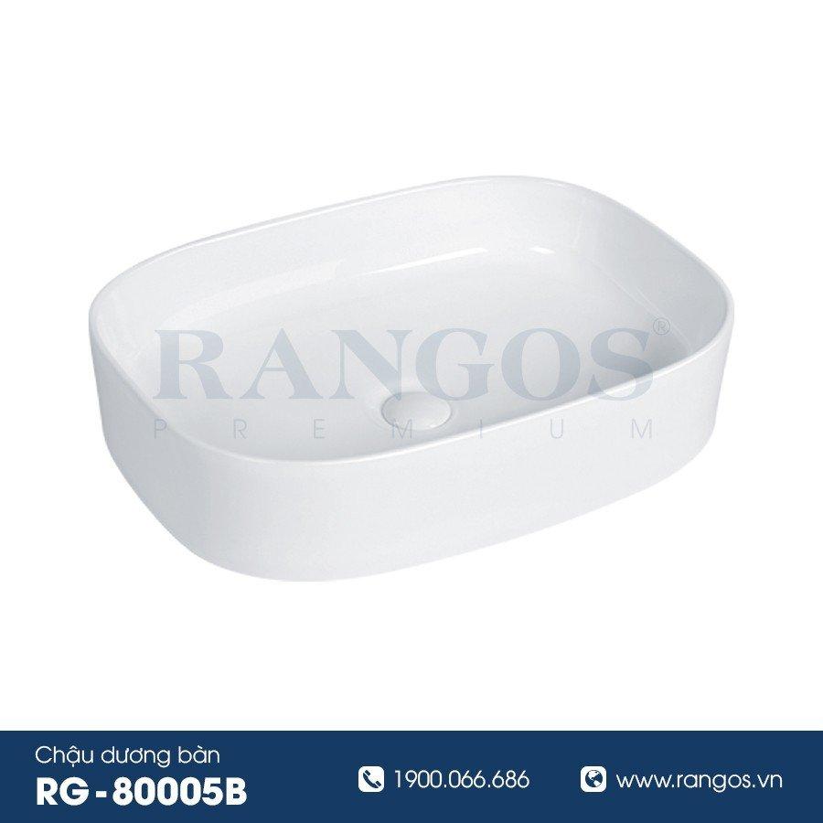 CHẬU RỬA LAVABO ĐẶT BÀN RANGOS RG-80009
