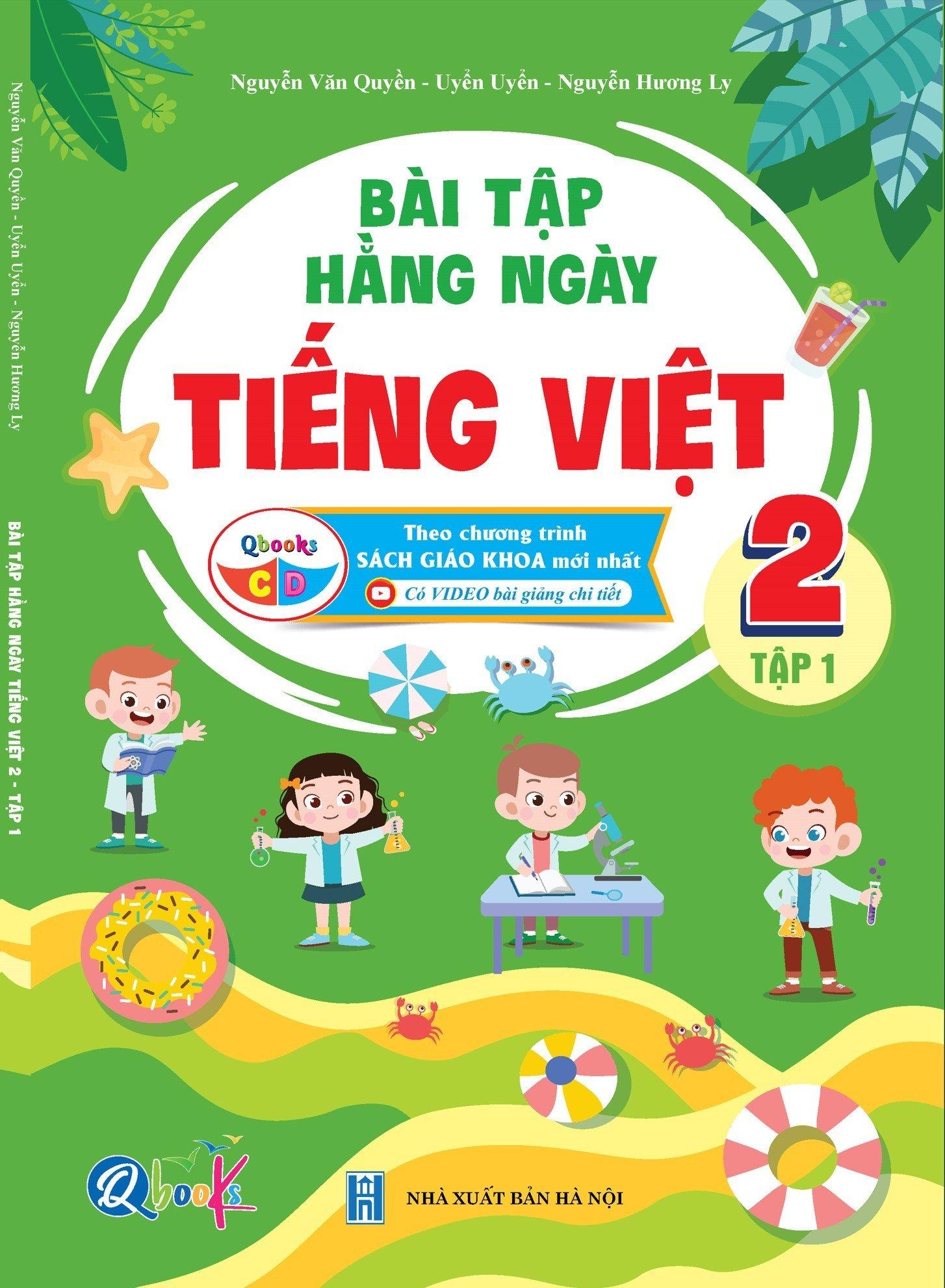 Bài Tập Hằng Ngày Tiếng Việt Lớp 2 - Cánh Diều - Tập 1 (1 cuốn)