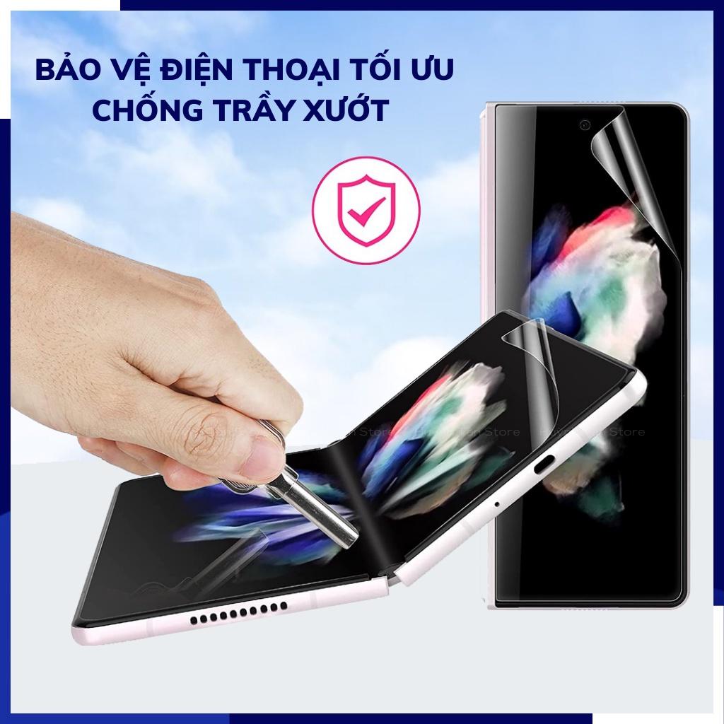 dán màn hình z fold 4 fold 3 fold 2 flip 4 flip 3 dẻo trong suốt 3 lớp dễ dán phụ kiện điện thoại huỳnh tân store