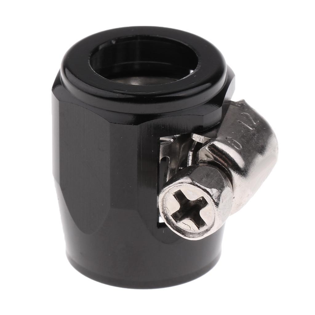 Replacement AN6 Hose End Finisher Aluminium Oil Water Pipe Clamp