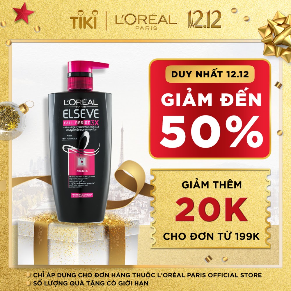 Dầu Gội Ngăn Rụng Tóc L'oreal FR3X (650ml) - G2736000