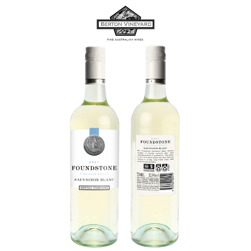 Rượu vang trắng Berton Vineyards Foundstone Sauvignon 750ml 12% Alc