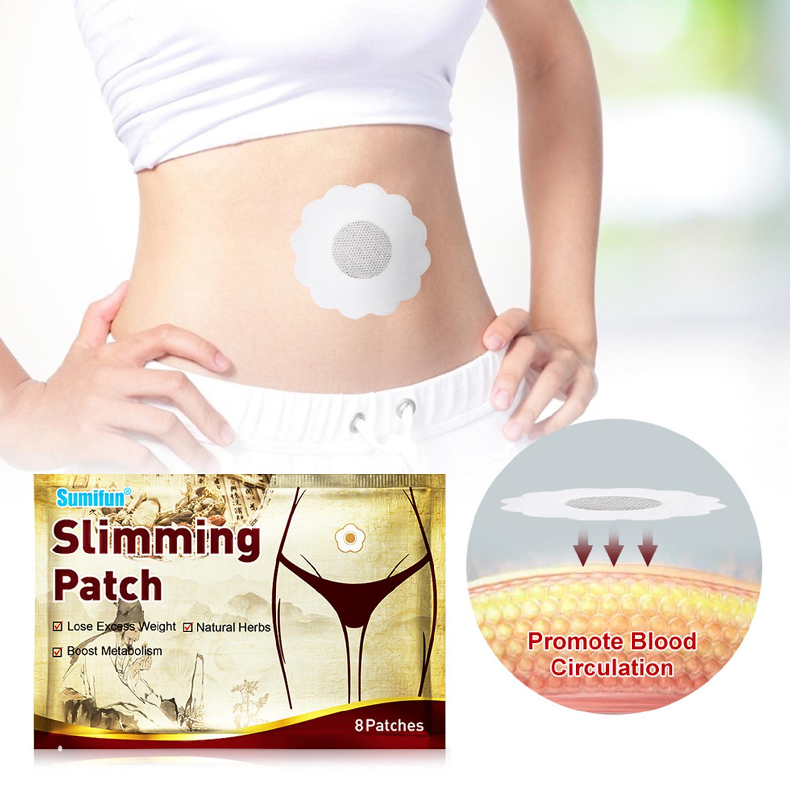 Sumifun 8 Patches Slim Patch Lose Weight Plaster Slimming Sticker Burning Fat Body Beauty Shaper Slim Pad Boost Metabolism