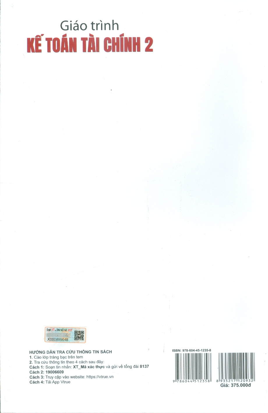 Giáo Trình Kế Toán Tài Chính 2