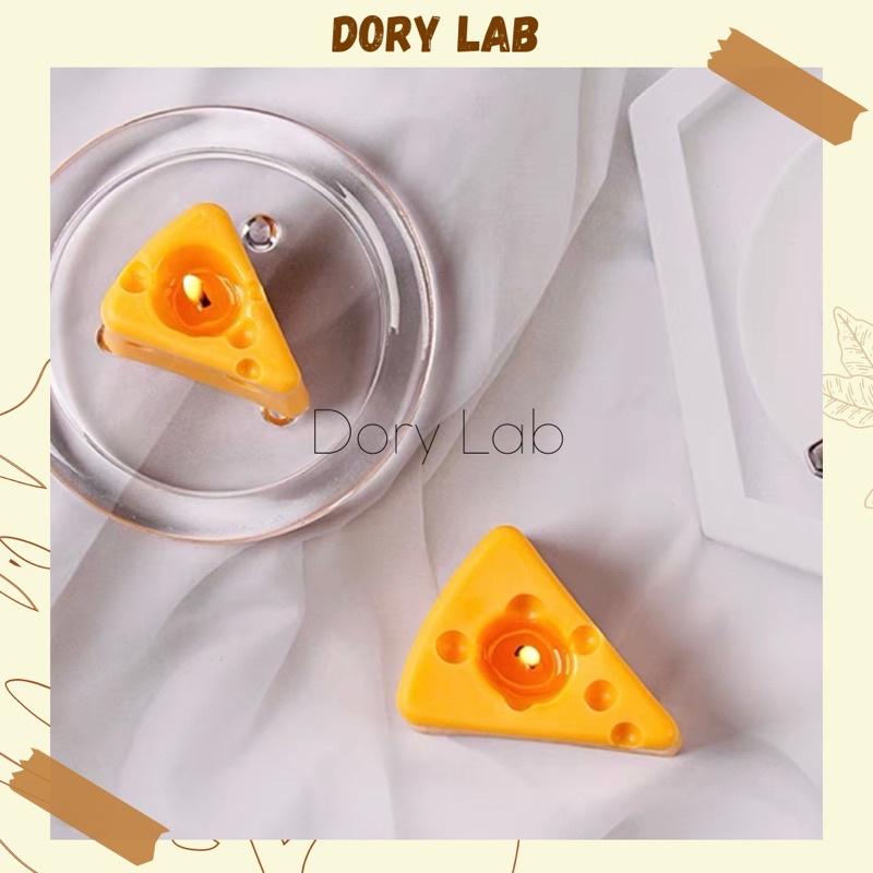 Nến Thơm Miếng Phô Mai Handmade Không Khói Nhiều Mùi Hương, Phụ Kiện Decor Chụp Ảnh, Quà Tặng - Dory Lab