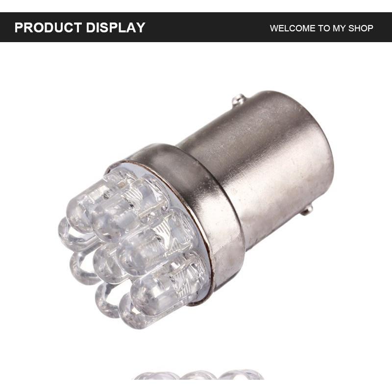 BÓNG ĐÈN LED 1156 9 MẮT LED DỌI LẮP XI NHAN, ĐÈN HẬU, PHANH Cho Xe Máy, Ô Tô 12V - 24V