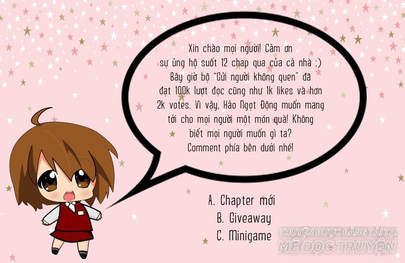 gửi người không quen chapter 14 1