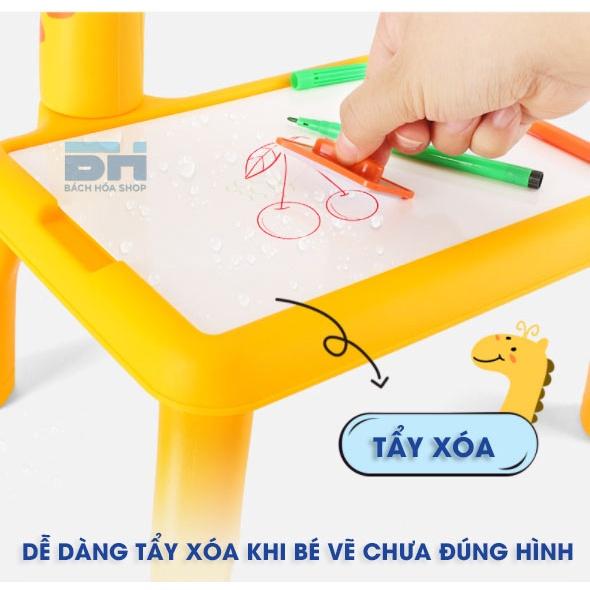 Quà tặng cho bé - Bàn vẽ, máy chiếu thông minh, có đèn và nhạc, phát triển tư duy, trí tuệ cho bé