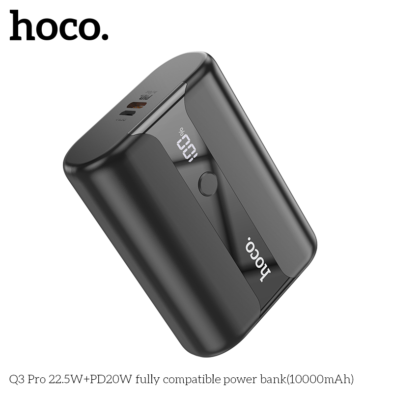 Pin Sạc Dự Phòng Q3 Pro Có Lcd 22.5W Pd20W 10000Mah Cao Cấp Hàng Chính Hãng