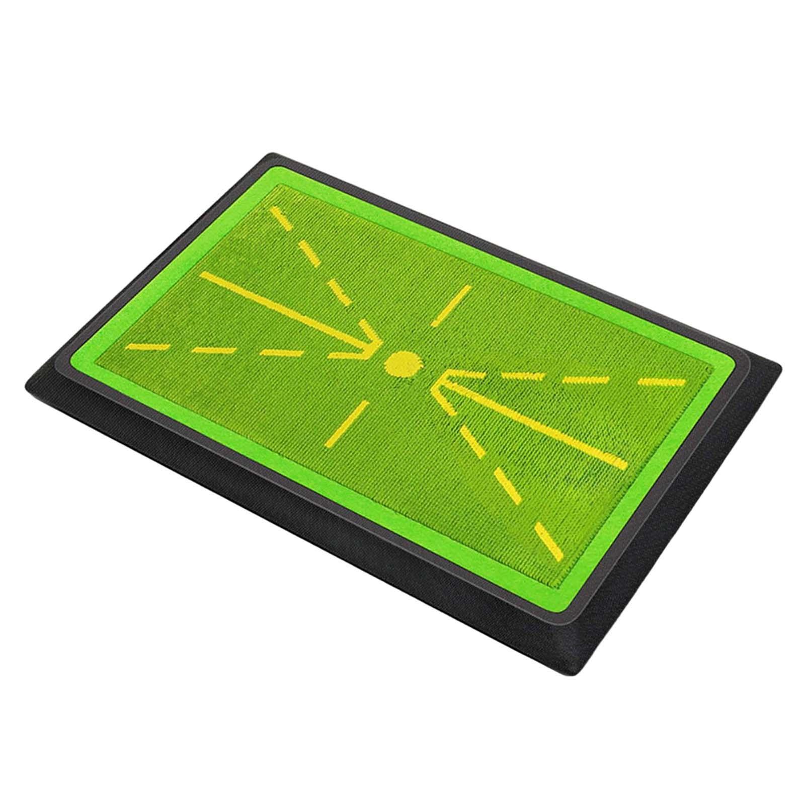 Golf Practice Swing Mat Golf Hitting Mat Path Feedback Portable Impact Mat Golf Training Mat for Driving Chipping Home outdoor Indoor