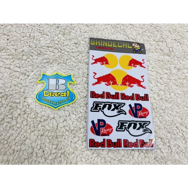 Tem logo sticker dành cho redbull
