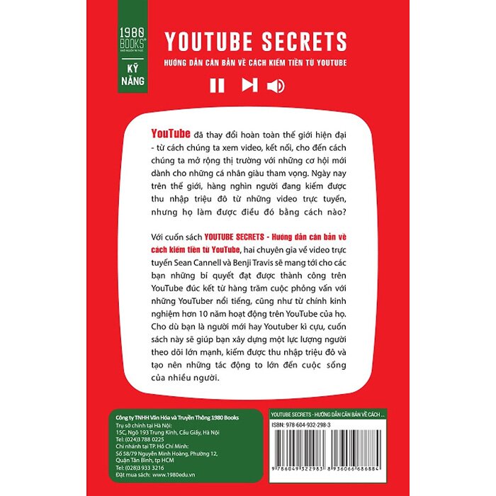 Youtube Secrets - Hướng dẫn căn bản về cách kiếm tiền từ Youtube (2022) (1980)