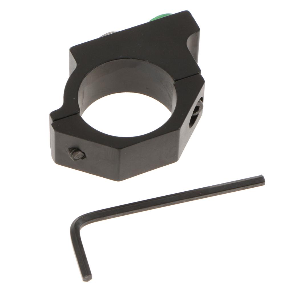 Aluminum Telescope Bubble Spirit Level Compass for 1 Inch Ring Mount Holder