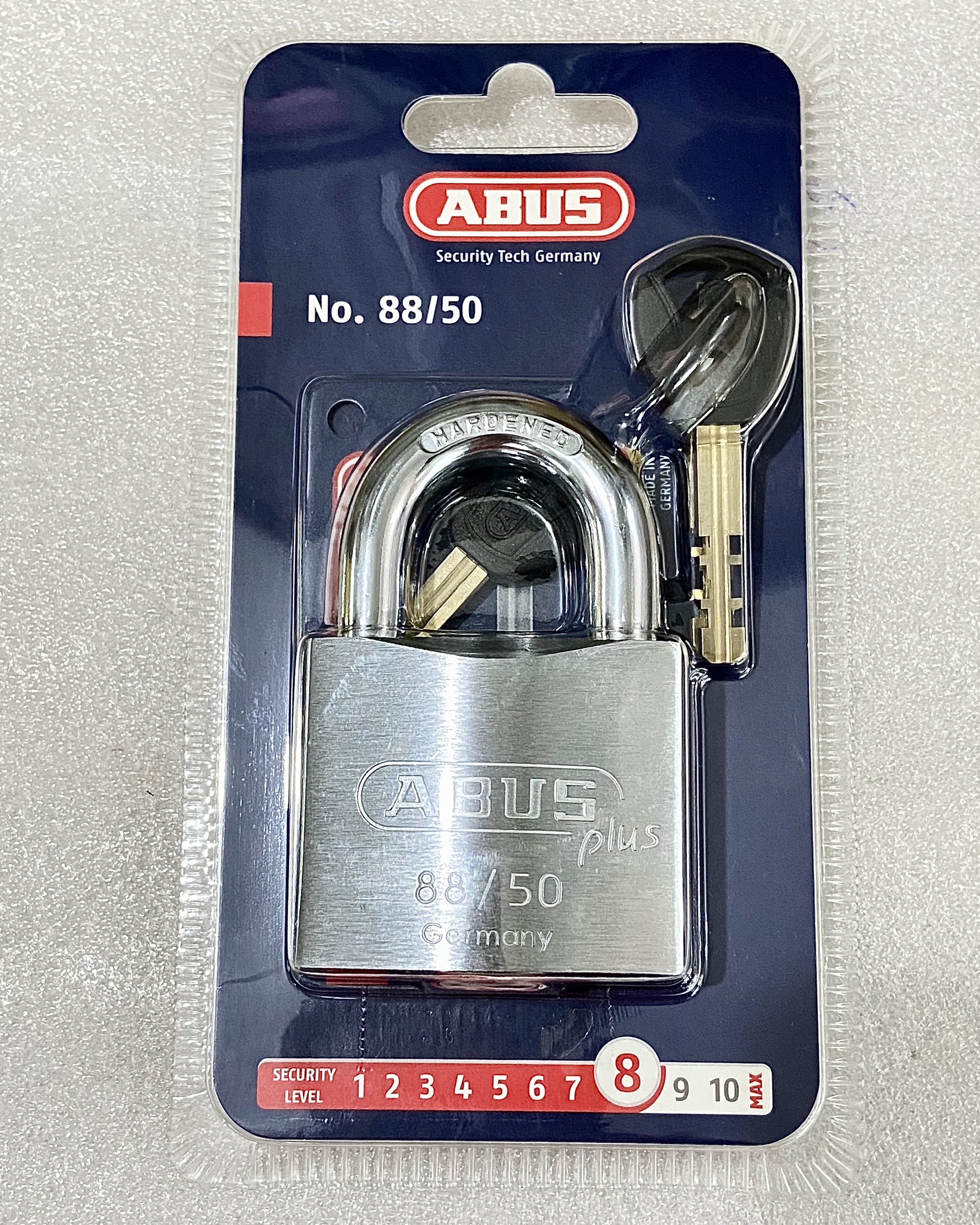 KHÓA ABUS 88/50 CHỐNG DÒ BI, PHÁ Ổ, LÀM GIẢ CHÌA