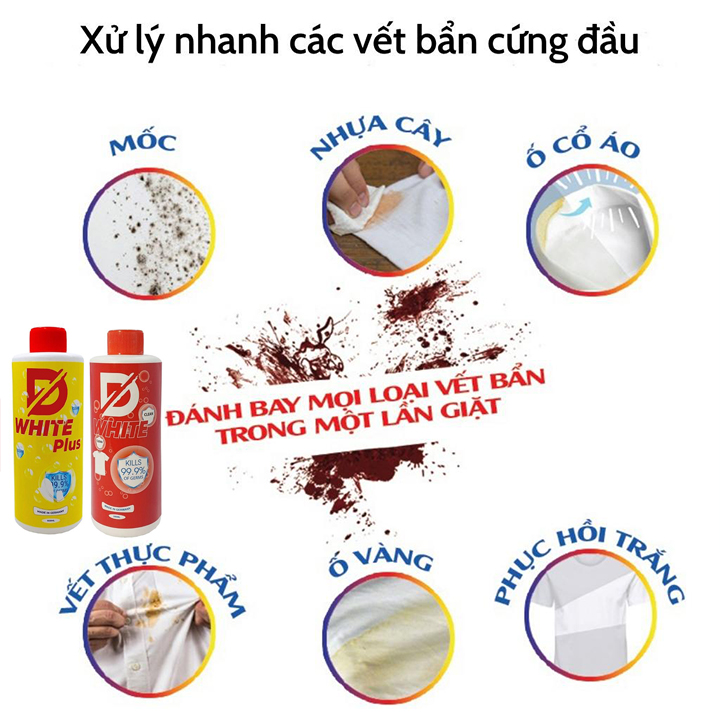 [Tặng Vòi Xịt] Nước Tẩy Quần Áo Chính Hãng VIC OXY X5000 Tẩy Mốc, Ố Vàng, Lem Màu 500ml Tẩy Trắng Đánh Bay Mọi Vết Bẩn