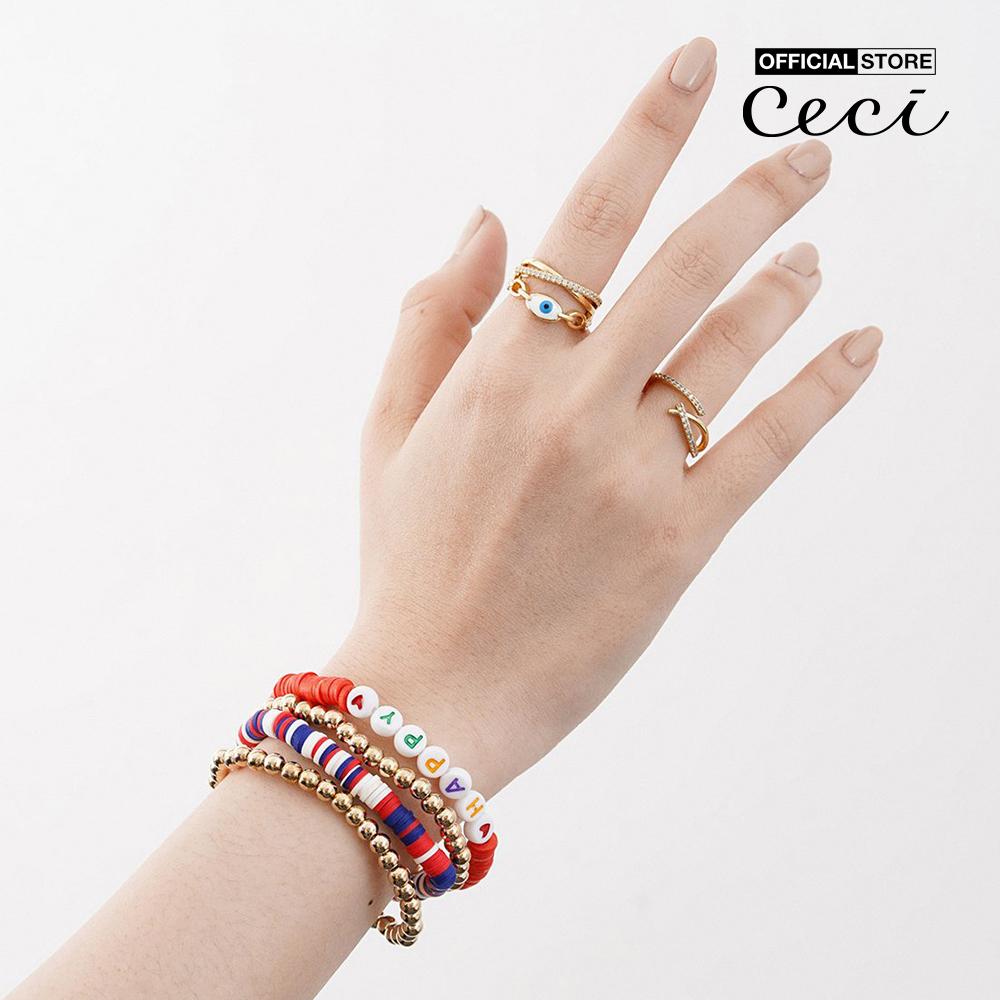 CECI - Bộ 4 vòng đeo tay nữ dạng chuỗi trẻ trung CC3-04000011