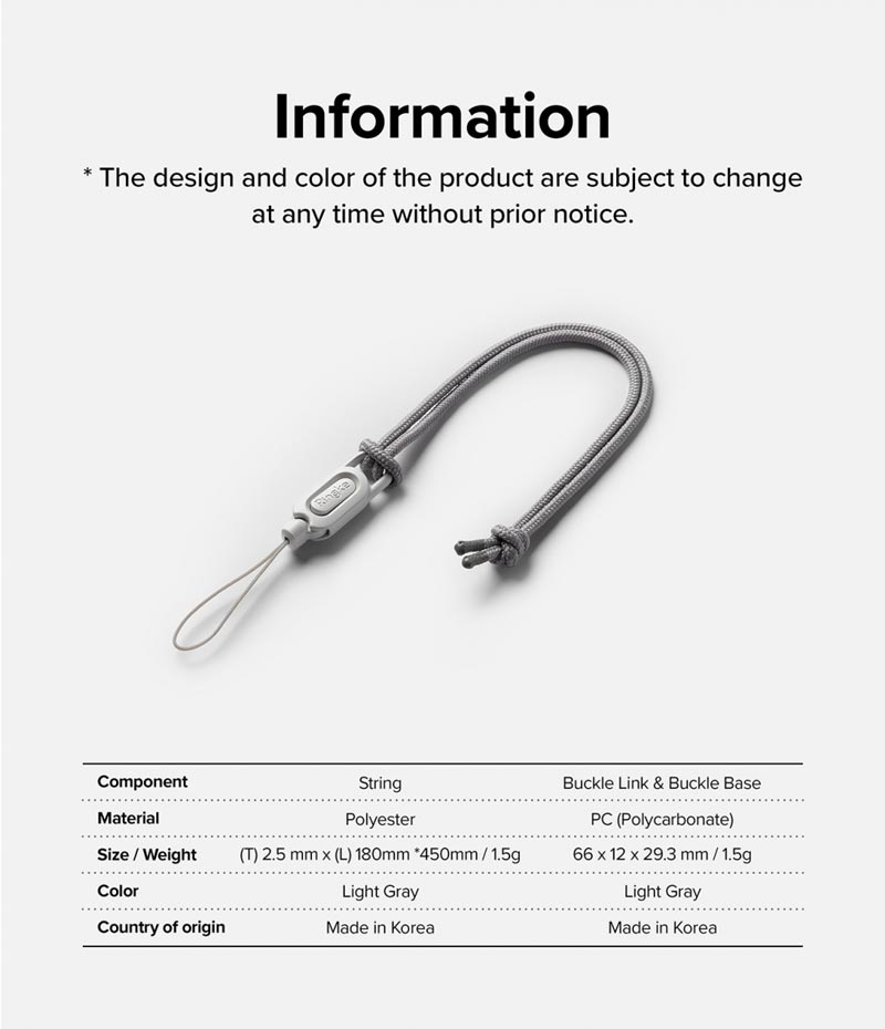 Dây đeo Ringke Buckle Link - Hàng Chính Hãng